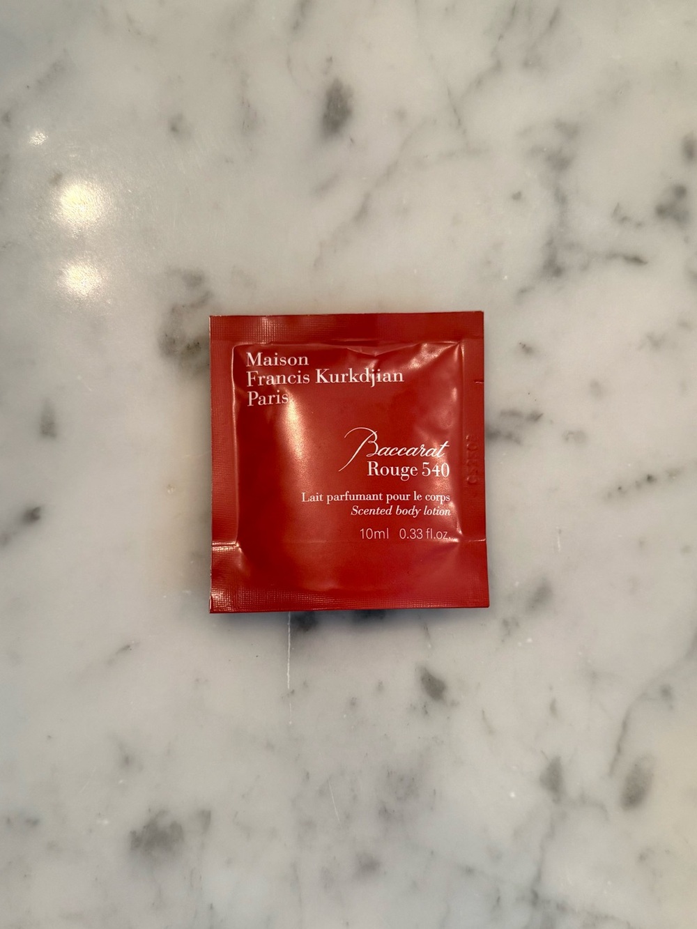 Maison Francis Kurkdjian Baccarat Rouge Body Lotion Sample - Picture 2 of 8